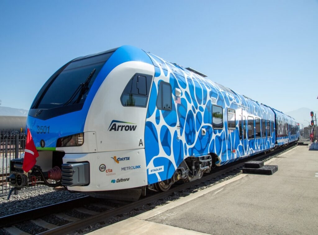 Hydrogen-Powered Train to Launch in Southern California